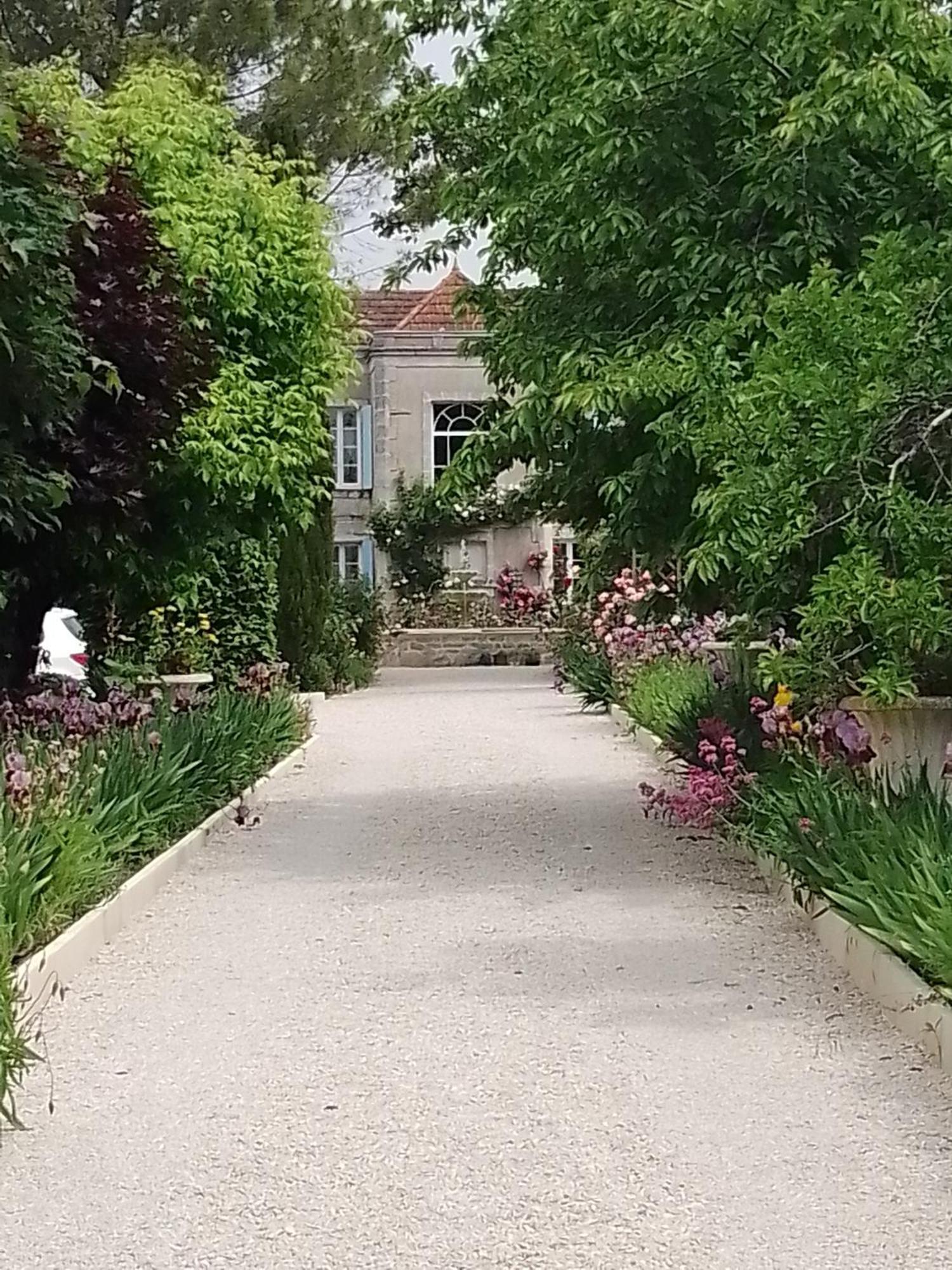 L'Isle De Bourbon Bed and Breakfast Le Gué-de-Velluire Exterior foto